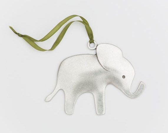 gepersonaliseerd olifantenornament door BeehiveHandmadeLLC