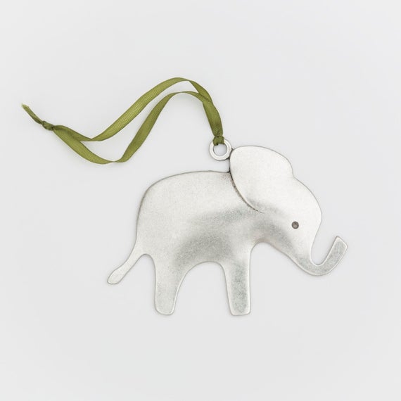 gepersonaliseerd olifantenornament door BeehiveHandmadeLLC