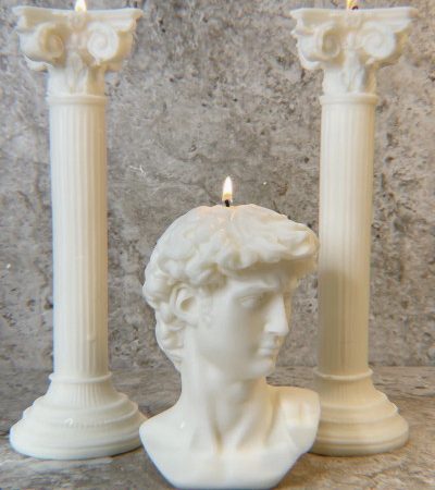 Object: Kaarsen Geïnspireerd door klassieke sculpturen