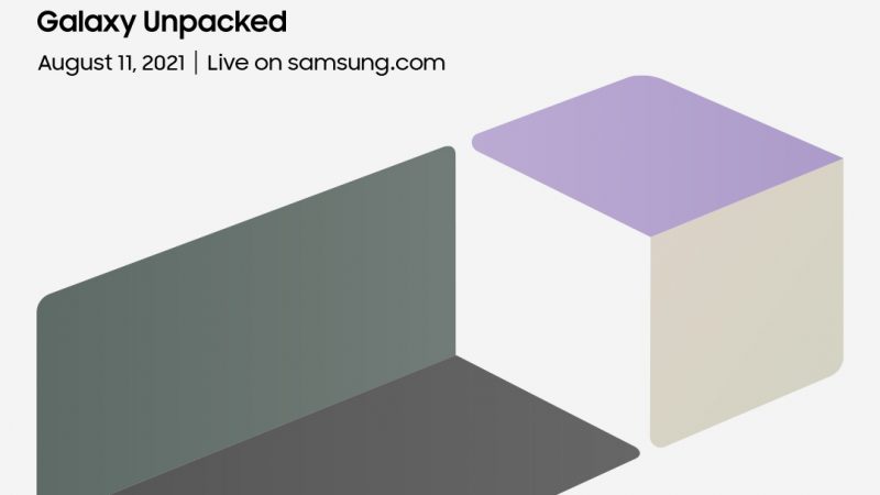 Samsung's volgende Galaxy Unpacked vindt online plaats op 11 augustus
