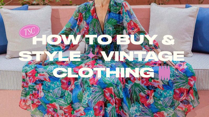 Vintage kleding kopen en stylen