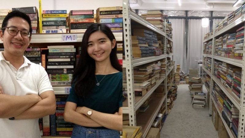De KL-winkel van dit stel is de droom van een boekenwurm: goedkope, geliefde boeken in overvloed met gratis drankjes